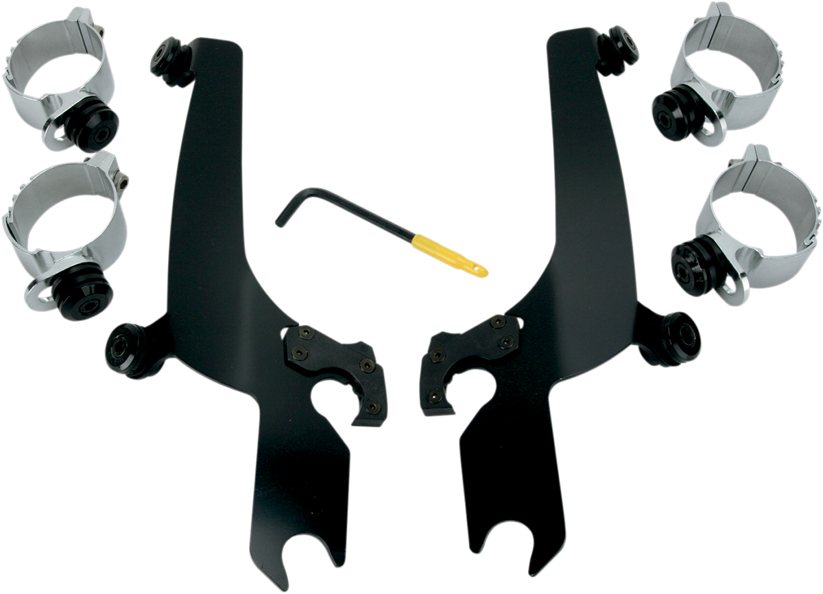 MEMPHIS SHADES Sportshield Trigger-Lock Mounting Kit - Black MEB8929