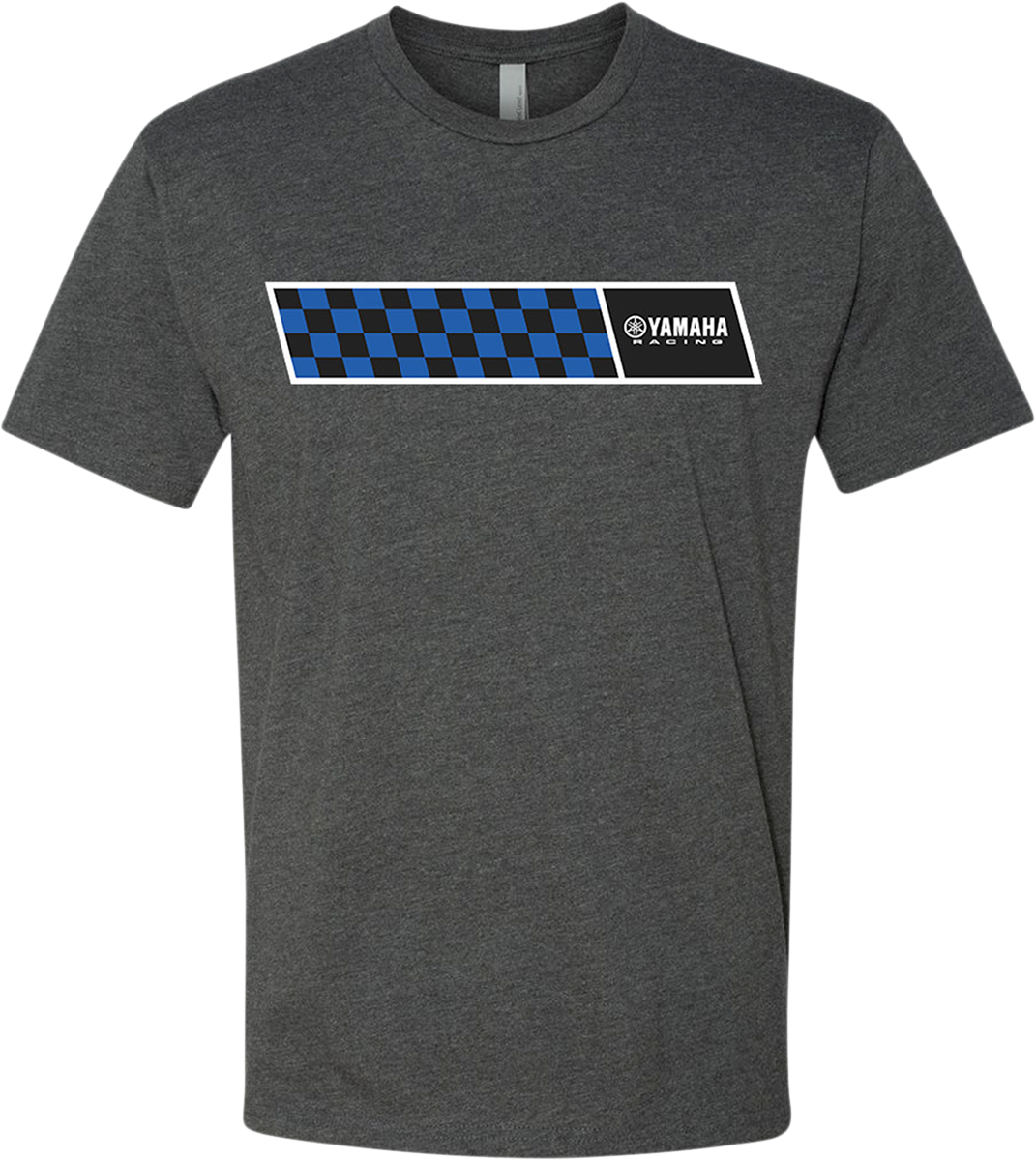 YAMAHA APPAREL Yamaha Flag T-Shirt - Charcoal - Medium NP21S-M1784-M