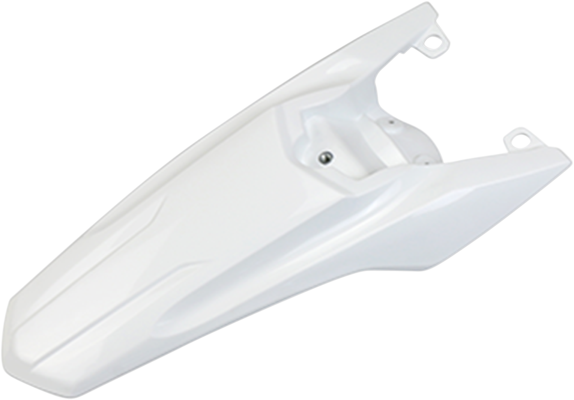 UFO MX Rear Fender - White YA04866046