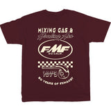 FMF Iconic T-Shirt – Kastanienbraun – 2XL FA23118910MAR2X 