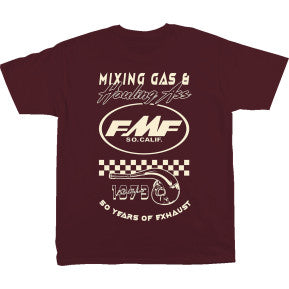 FMF Iconic T-Shirt - Maroon - Large FA23118910MARLG