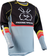 MOOSE RACING Agroid Jersey - Gray/Yellow - Medium 2910-7513