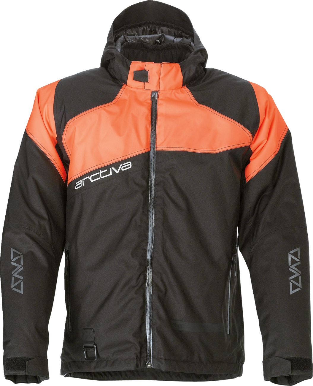 ARCTIVA Pivot 5 Hooded Jacket - Black/Orange - Medium 3120-2081