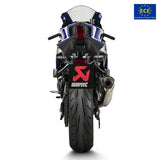 Akrapovic complete exhaust approved titanium Yamaha R9 2025 S-Y9R17-HAPT