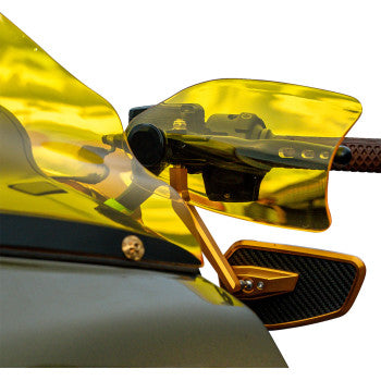 KLOCK WERKS Flare® Handguards - '23-'25 Harley-Davidson - Yellow KWS-01-0131-23