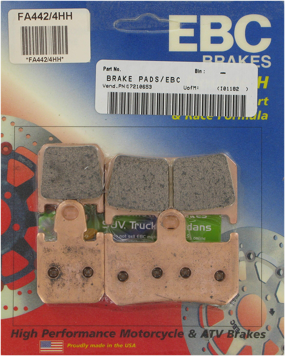 EBC HH Brake Pads - FA442/4HH FA442/4HH