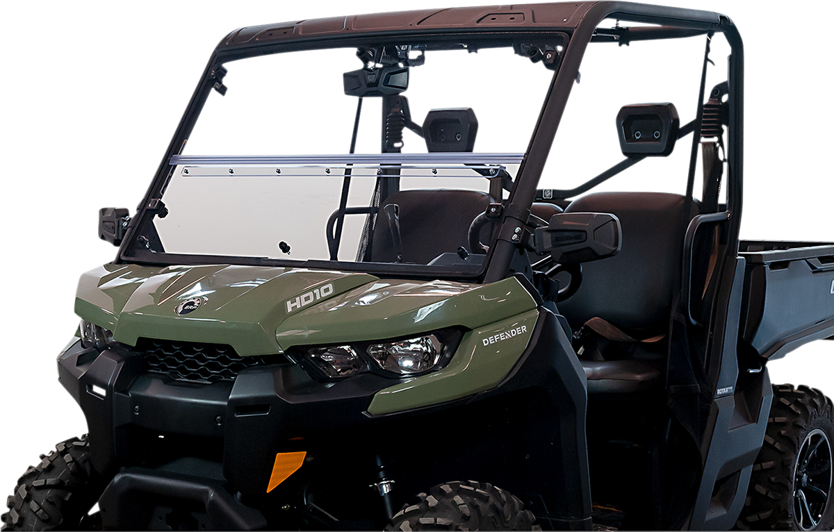 SEIZMIK Folding Windshield - Hard Coated Polycarbonate 25038