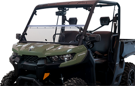 SEIZMIK Folding Windshield - Hard Coated Polycarbonate 25038