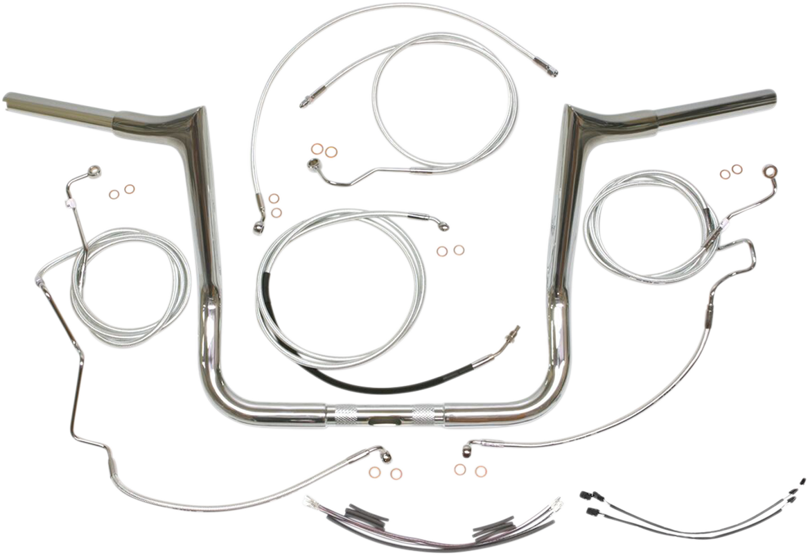 MAGNUM Handlebar Kit - Viking - 14" - Sterling Chromite II 38834-414