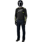 ALPINESTARS T-SPS Air v2 Jacket - Black/Yellow Fluo - Small 3301025-155-S