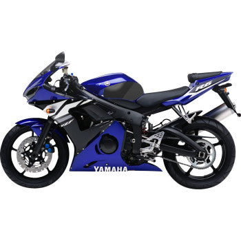 STOMPGRIP Traction Pad Tank Grips - Icon - Black - YZF-R6 55-14-0004B