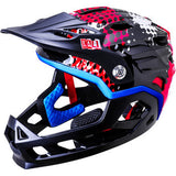 KALI Child Maya Helmet - Punk - Red 221925212