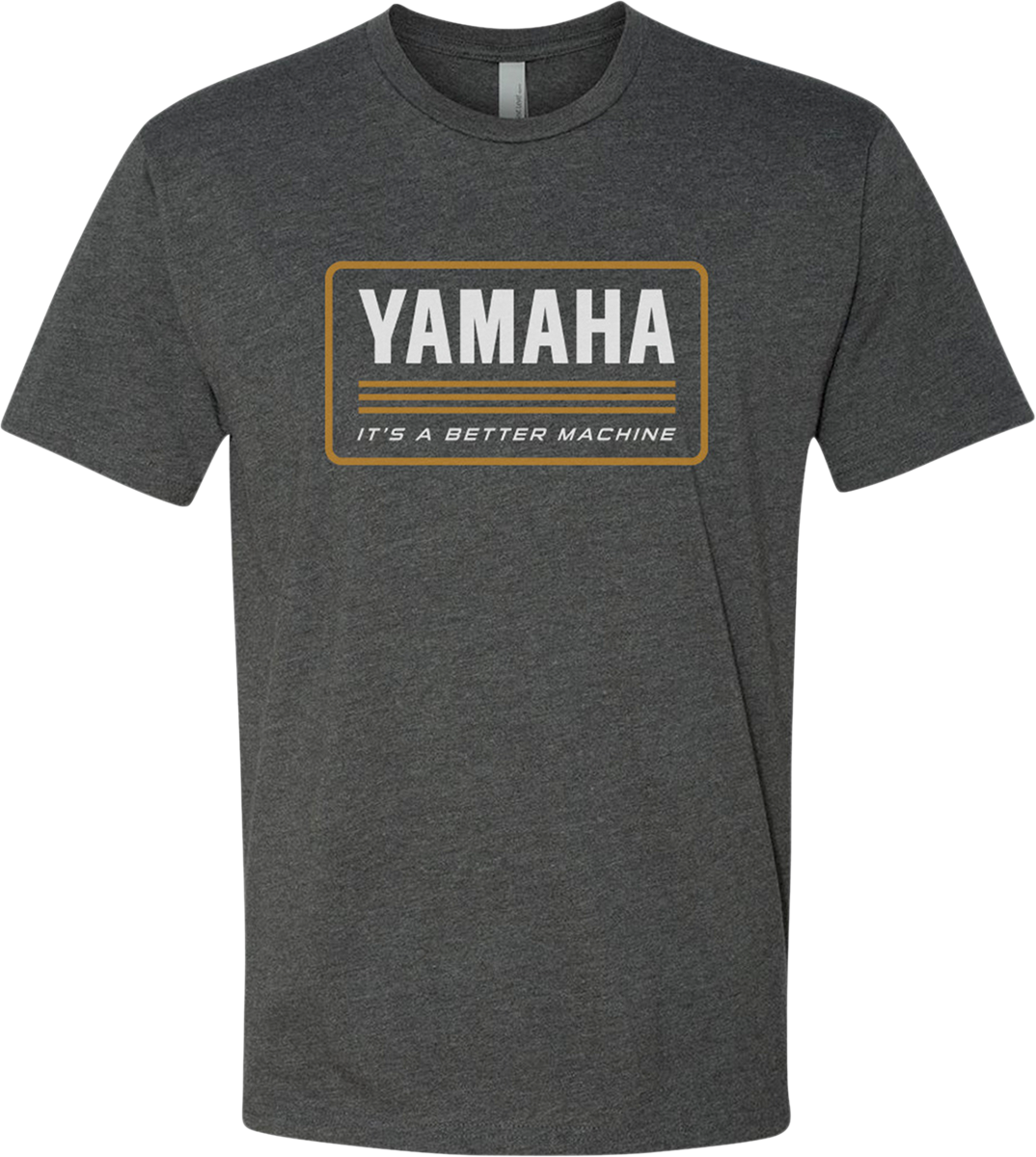 YAMAHA APPAREL Yamaha Better Machine T-Shirt - Charcoal - XL NP21S-M1796-XL