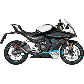 AKRAPOVIC Slip-On Line Muffler - Carbon Fiber - CFMOTO 450SR/NK S-CF4SO1-APC