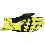 ALPINESTARS GP Plus R V3 Leather Gloves - Fluo Yellow/Black - 2XL 3550825-551-2X