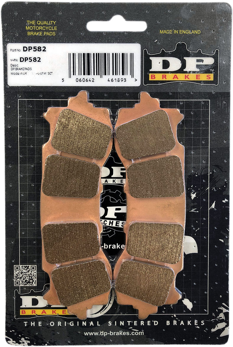 DP BRAKES Standard Brake Pads - GL1800 Gold Wing DP582