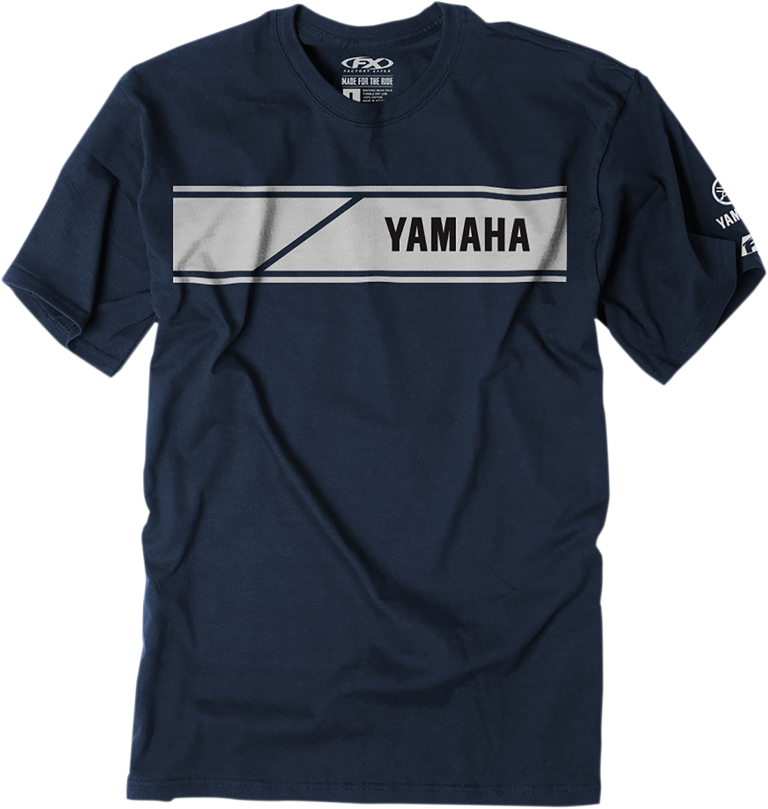 FACTORY EFFEX Yamaha Speed Block T-Shirt - Navy - XL 22-87226