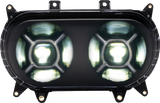 CUSTOM DYNAMICS LED Headlight - Black - Road Glide CD-RG-H-B