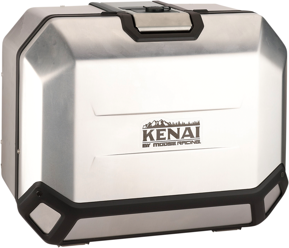 MOOSE RACING Kenai Case - 47 liter - Left - Silver D0TR47100LKM