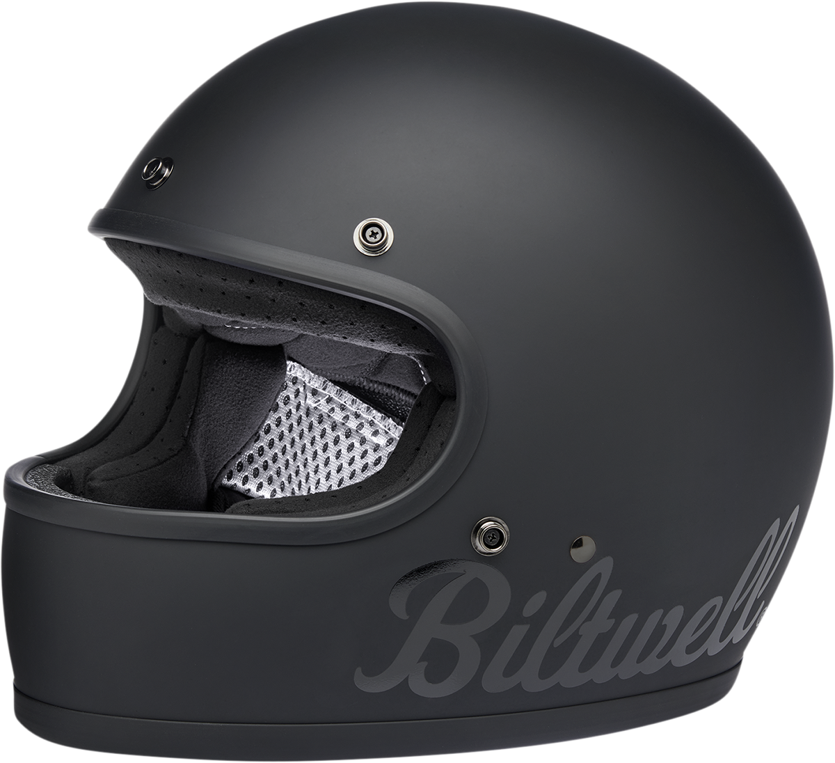 BILTWELL Gringo Helmet - Flat Black Factory - Medium 1002-638-103