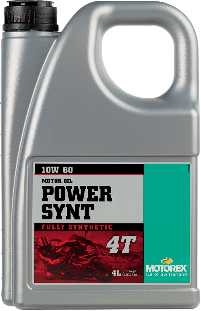 MOTOREX Power Synt 4T Engine Oil - 10W-60 - 4L 196058