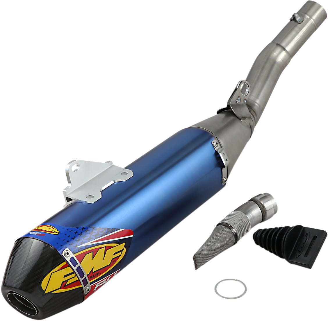 FMF Factory 4.1 RCT Muffler - Anodized Titanium YZ450F 2018-2024 044445 1821-1840