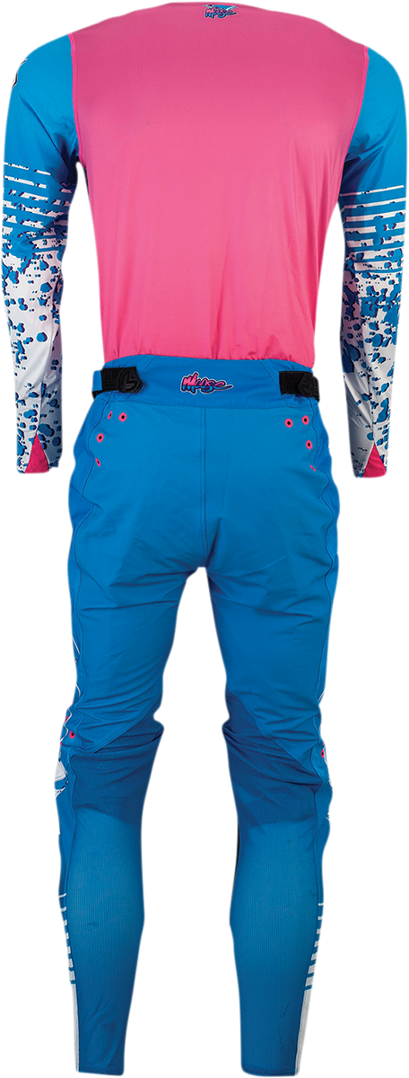 MOOSE RACING Agroid Jersey - Blue/Pink/White - Small 2910-6386