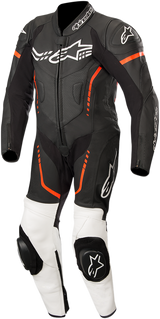 ALPINESTARS Youth GP Plus 1-Piece Leather Suit - Black/White/Red Fluorescent - US 26 / EU 140 31405181231140