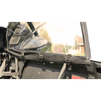 SEIZMIK Soft Full Doors - Rear Window - Black - Can-Am Maverick  X3  2017-2021 51-20993