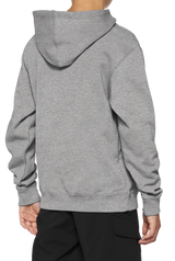 100% Youth Icon Hoodie - Gray - Small 20030-00004