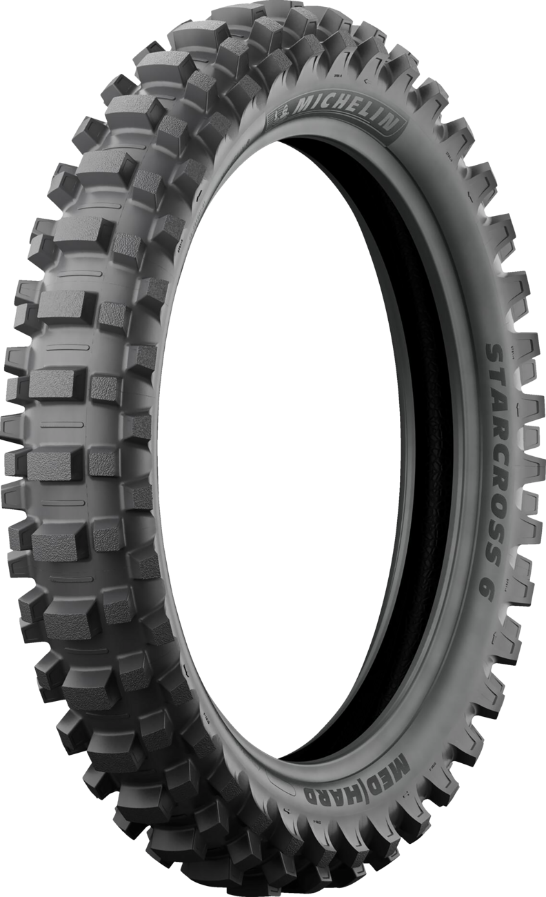 MICHELIN Tire - StarCross 6 Medium Hard - Rear - 100/90-19 - 57M 42268