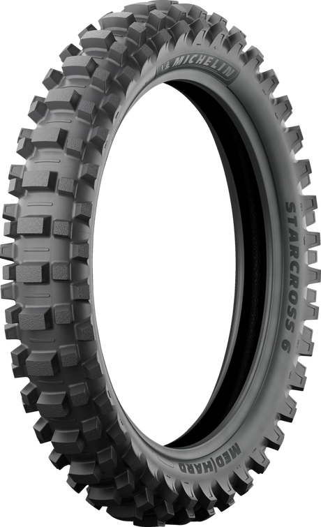 MICHELIN Tire - StarCross 6 Medium Hard - Rear - 120/80-19 - 63M 95670