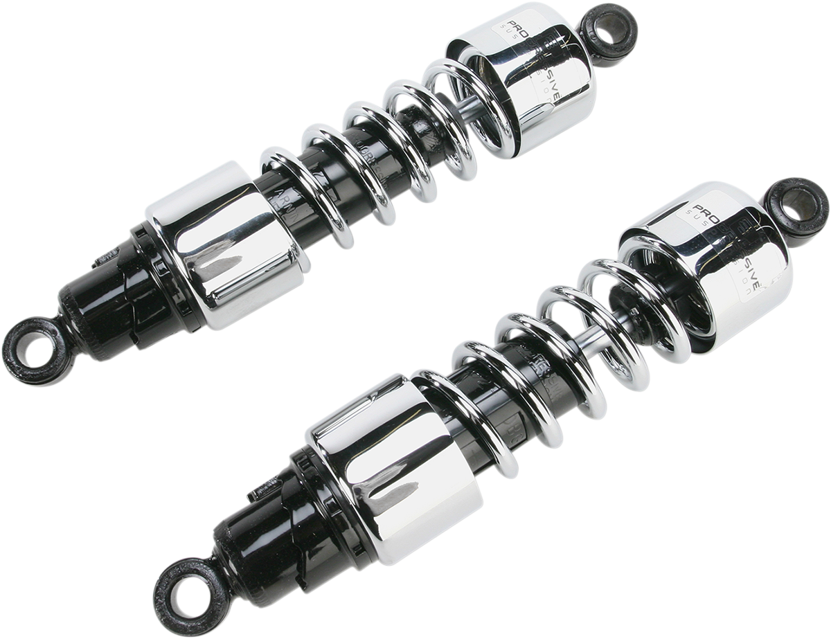 PROGRESSIVE SUSPENSION Shocks - 412 Cruiser Series - Chrome - 13" - Standard 412-4248C