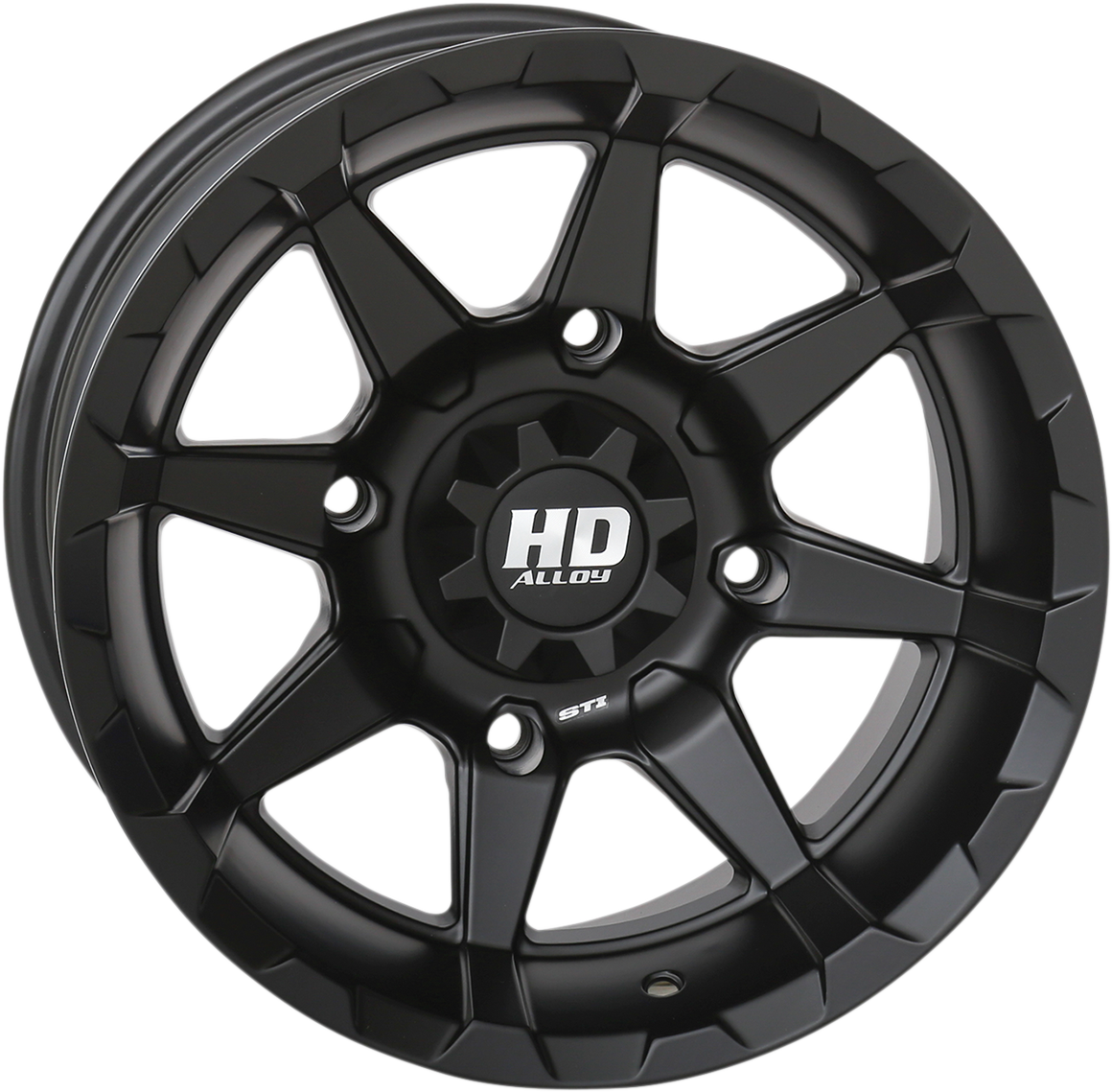 STI TIRE & WHEEL HD6 Wheel - Front/Rear - Black - 14x9 - 4/137 - 5+4 14HD6279