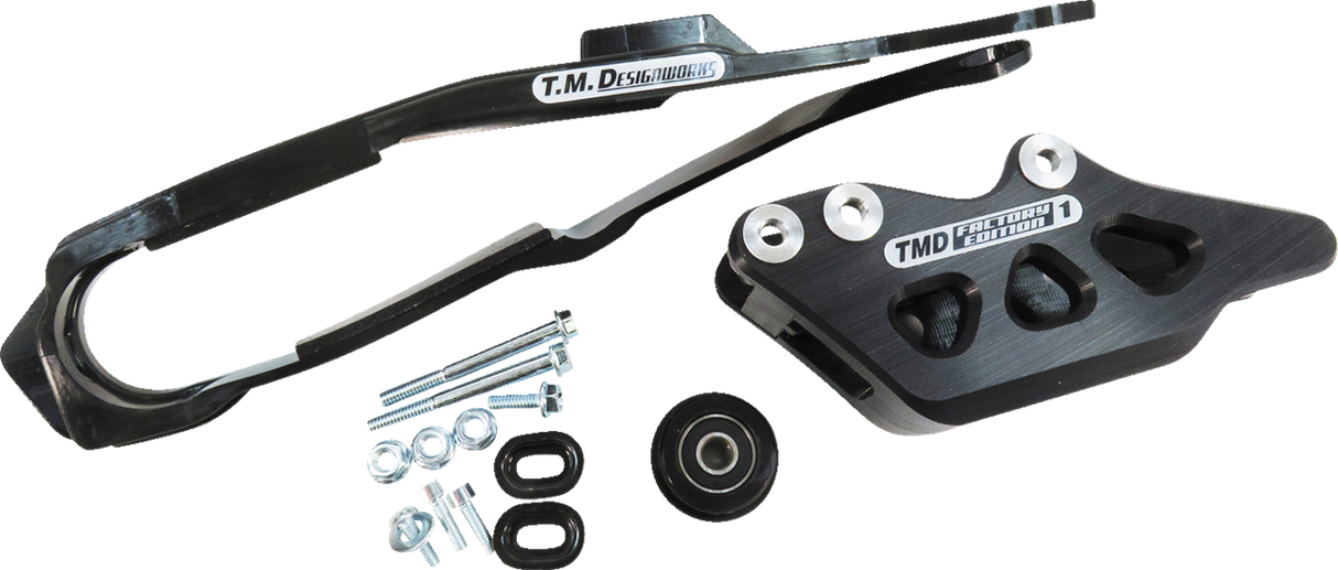 T.M. DESIGNWORKS Chain Guide/Slider - Honda - Black DCK-OR16-BK