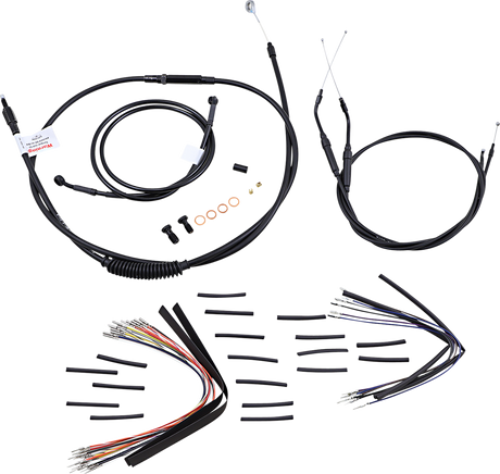 BURLY BRAND Control Kit - 16" Ape Hanger Handlebars B30-1035