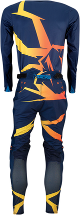 MOOSE RACING Agroid Jersey - Navy/Orange - Small 2910-6404