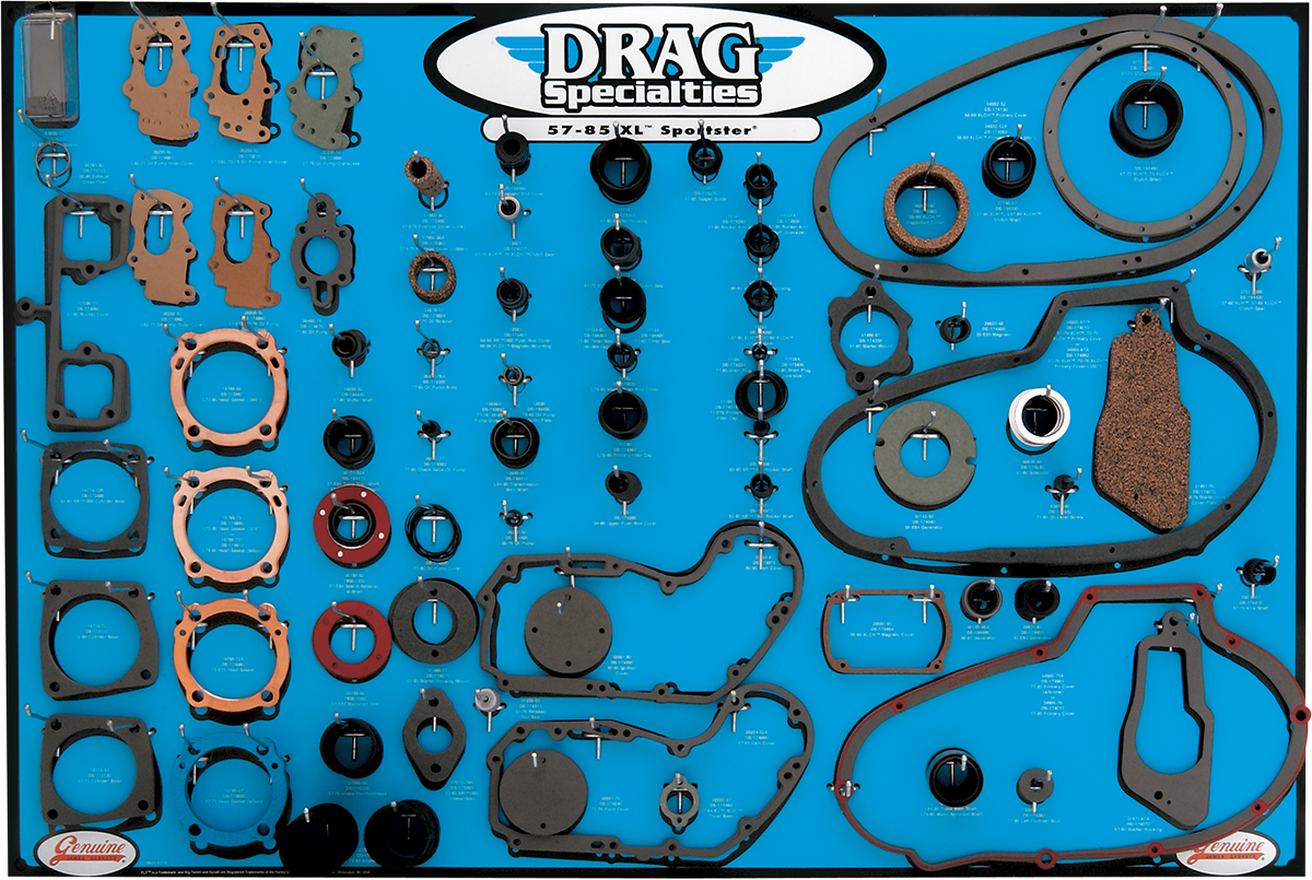 DRAG SPECIALTIES Gasket Display - XL 0934-0314