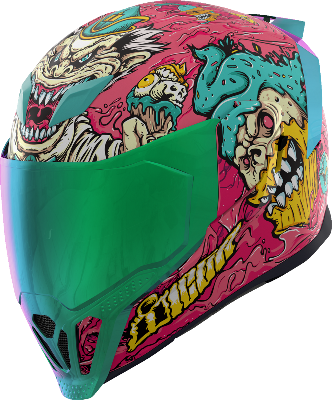 ICON Airflite™ Helmet - Snack Attack - MIPS® - Pink - XS 0101-16921