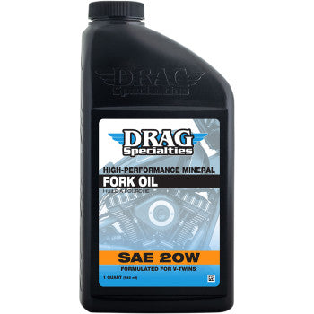DRAG SPECIALTIES OIL Fork Oil - 20W, Heavy - 1 U.S. quart 198933
