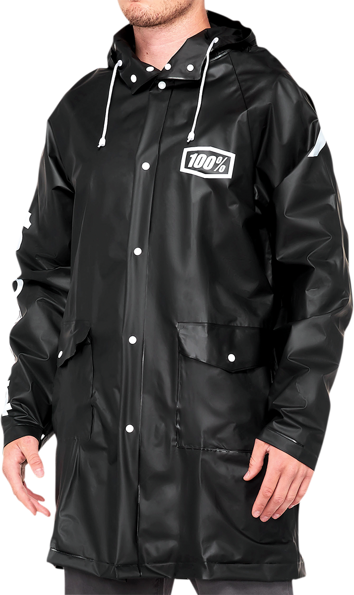 100% Torrent Raincoat - Black - 2X 20040-00004