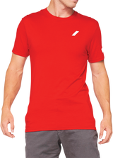 100% Tiller T-Shirt - Red - Small 32133-003-10