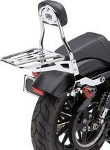 COBRA Backrest Kit - 14" - Chrome - XL N/F XL 1200CX 602-2005