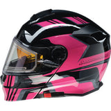 Z1R Solaris 2.0 Helmet - First Tracks - Electric - Dual Pane - Black/Pink - 2XL 0120-0848