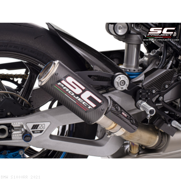 SC-Project Slip-on Exhaust  M1000RR / 2020-2024 S1000RR / 2020-2023 S1000RR M Package / 2020-2022 S1000RR Sport / 2020 B33-50CR