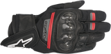 ALPINESTARS Rage Drystar® Gloves - Black/Red - 2XL 3526817-13-2X