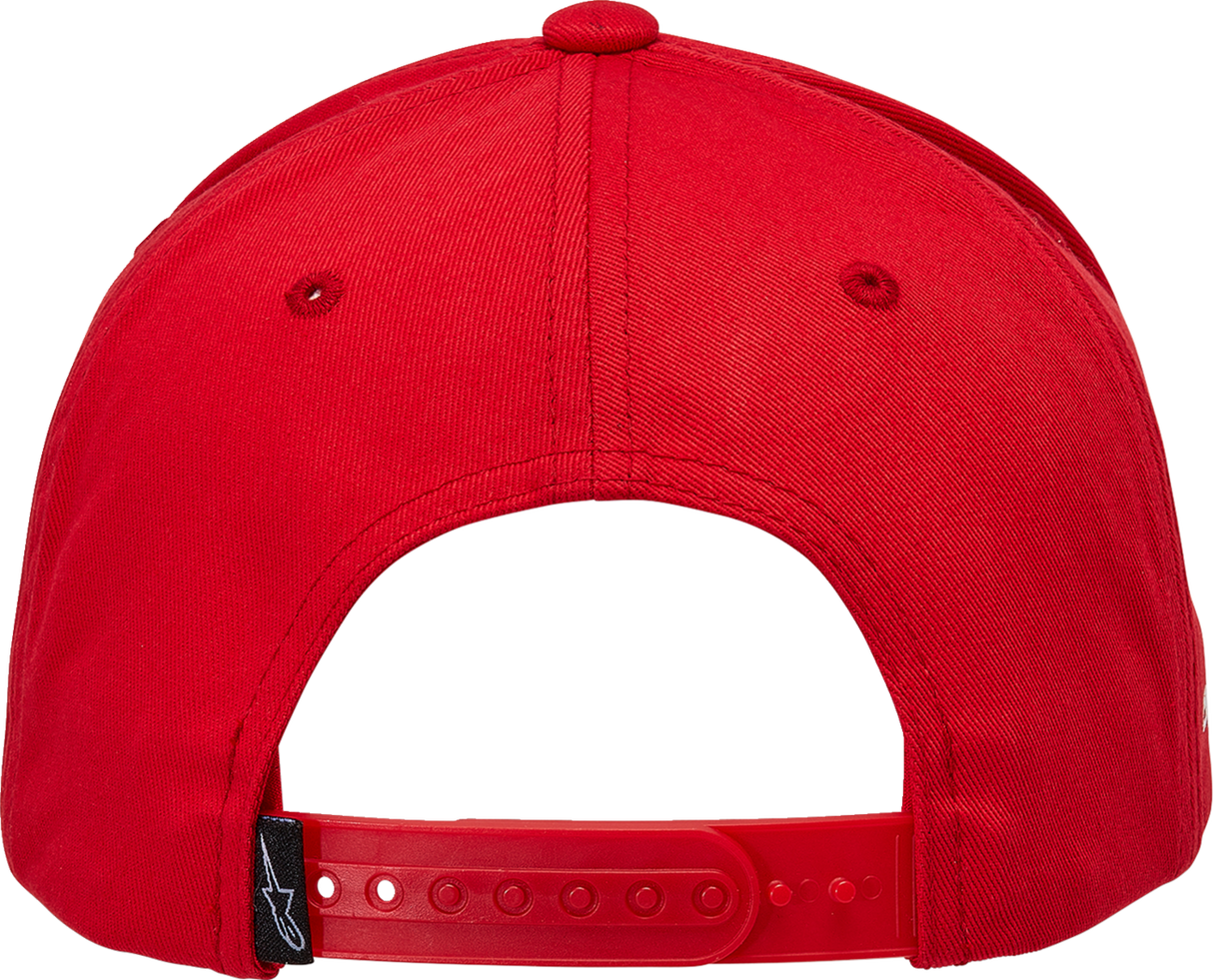 ALPINESTARS Rostrum Hat - Red/Black - One Size 1232810003010OS