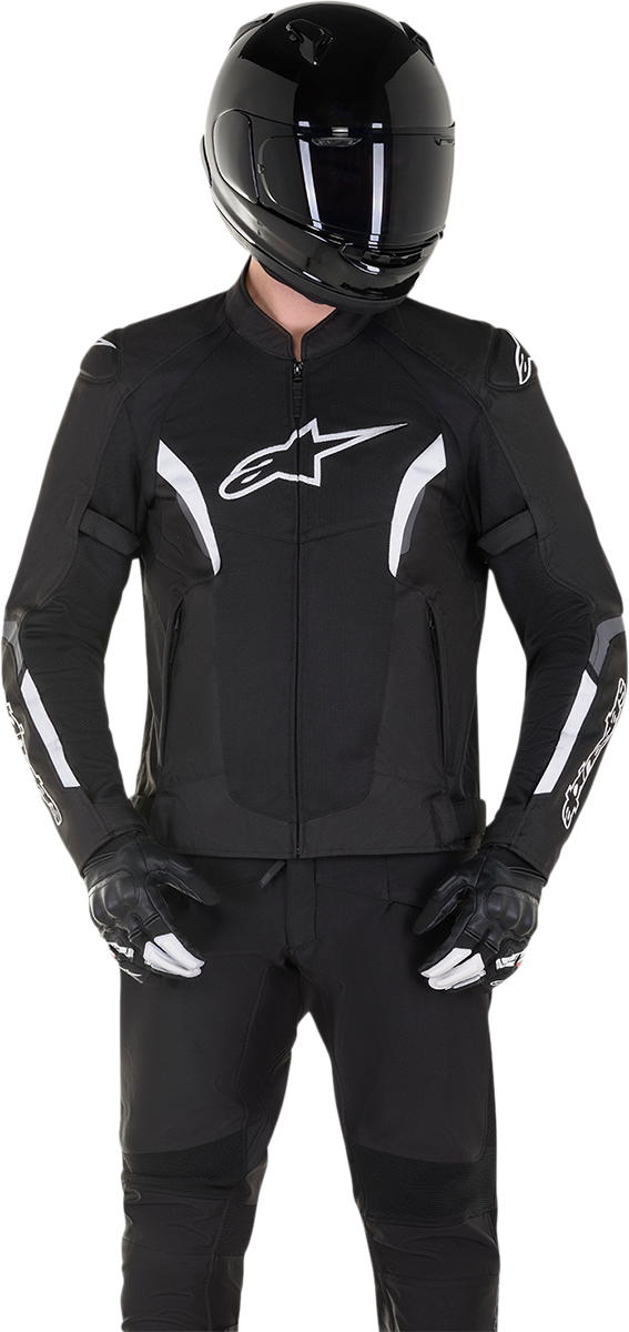 ALPINESTARS AST Air v2 Jacket - Black/White - Small 3306121-12-S