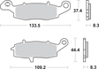 SBS HS Brake Pads - V-Strom - 704HS 704HS