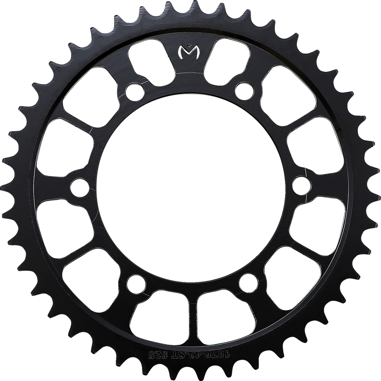 MOOSE RACING Steel Rear Sprocket - Yamaha - 43 Tooth 1210-1876-43-ST